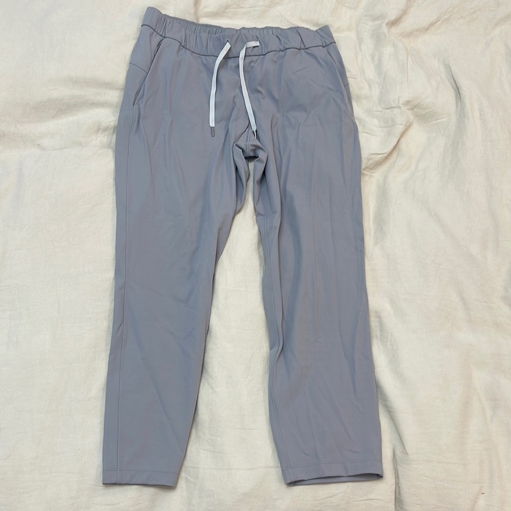Lululemon joggers size 10 light grey stone
